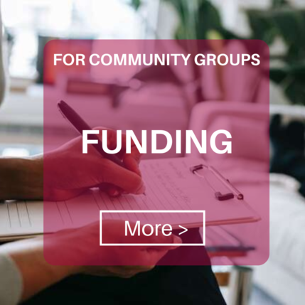 Funding box button homepage